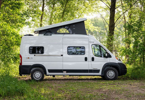"Tillie" 2021 Winnebago Solis 59PX w/generator + A/C - Seats and Sleeps 4 overland rental
