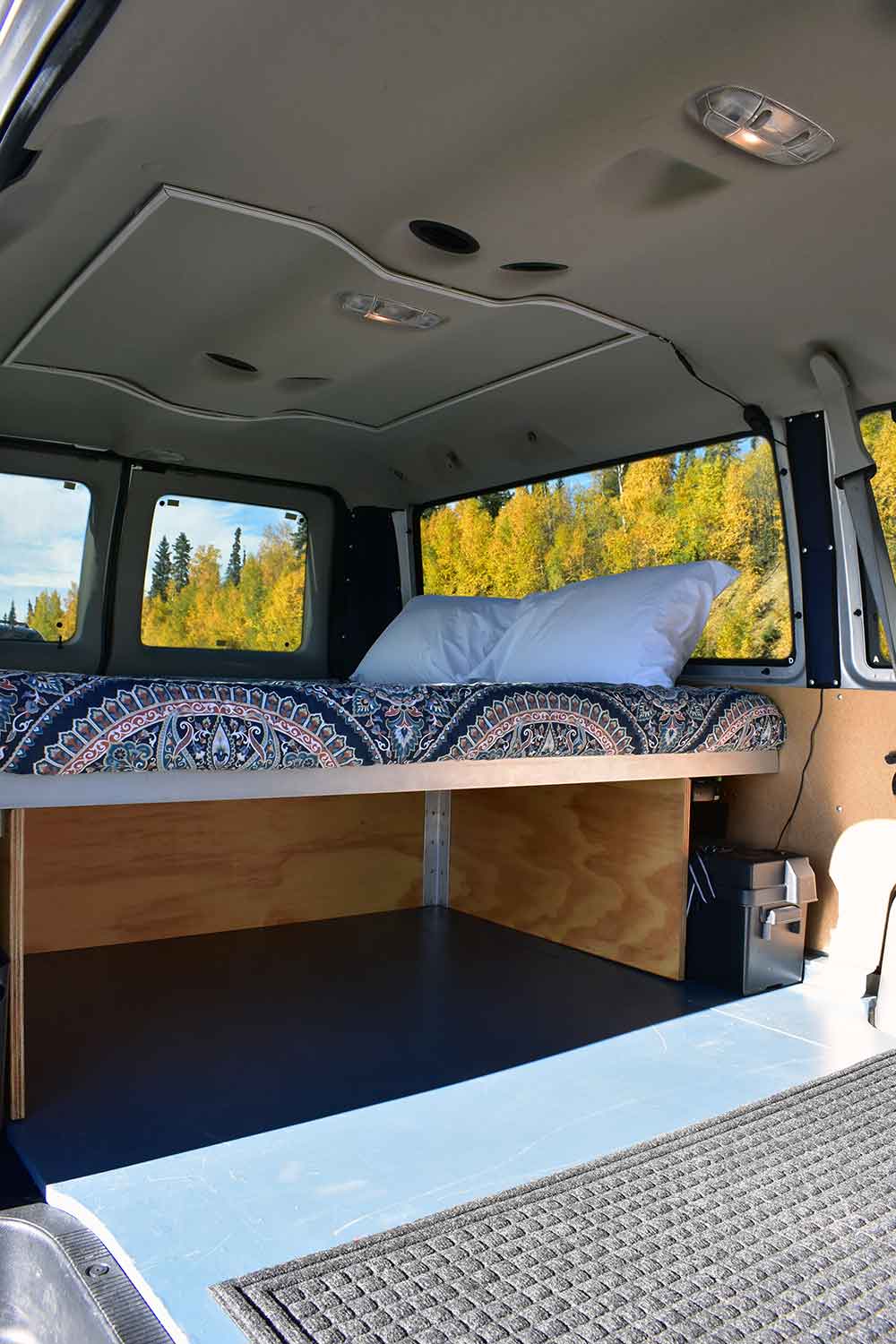  open blue drawers showcase organized kitchen essentials: cutlery — photo 5