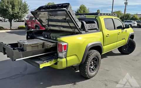 Decked drawer system for 3rd Gen Tacoma short bed