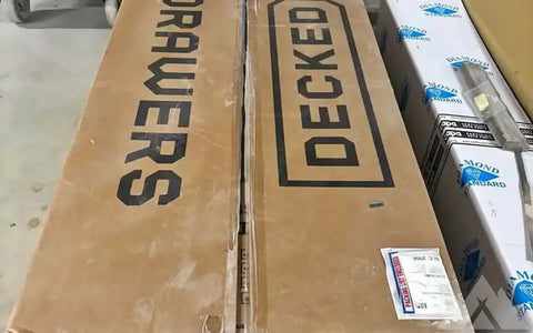 Decked drawer system, promaster van