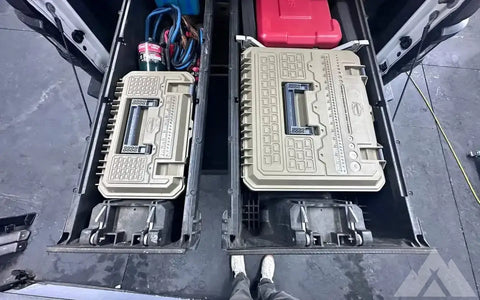 Decked drawers system for Jeep gladiator