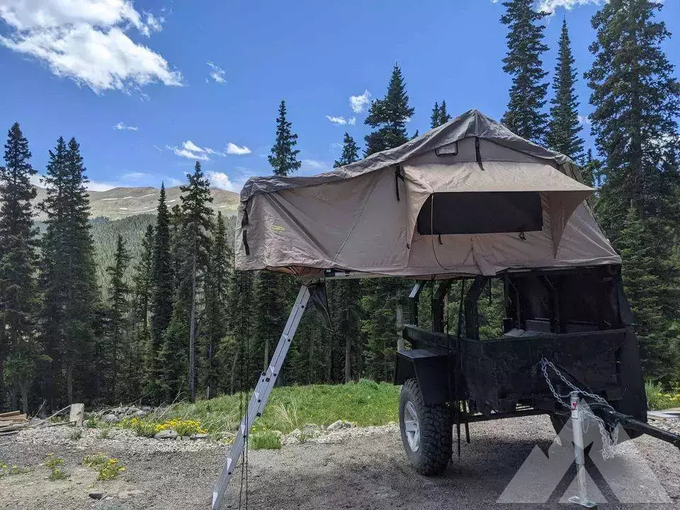 Decked Out Military Jeep M416 off-road camp traile — used overland trailer for sale in Breckenridge, CO (photo 2) — photo 2