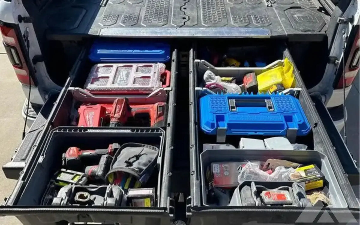 Decked truck bed drawer system — used drawer systems for sale (photo 2) — photo 2