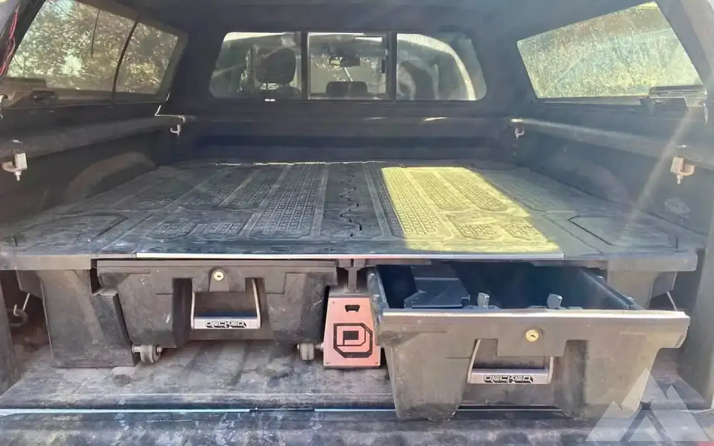 Decked truck bed storage — used drawer systems for sale — photo 1