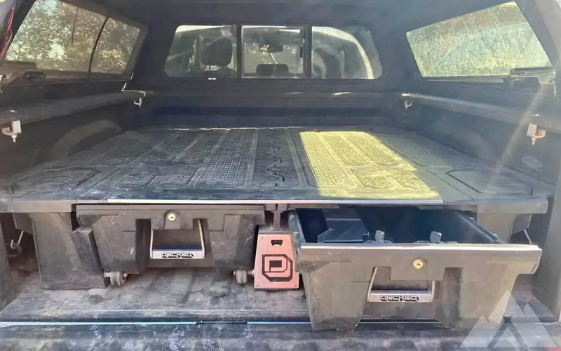 Decked truck bed storage — used drawer systems for sale — photo 1