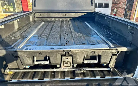Decked Truck Bed Storage system