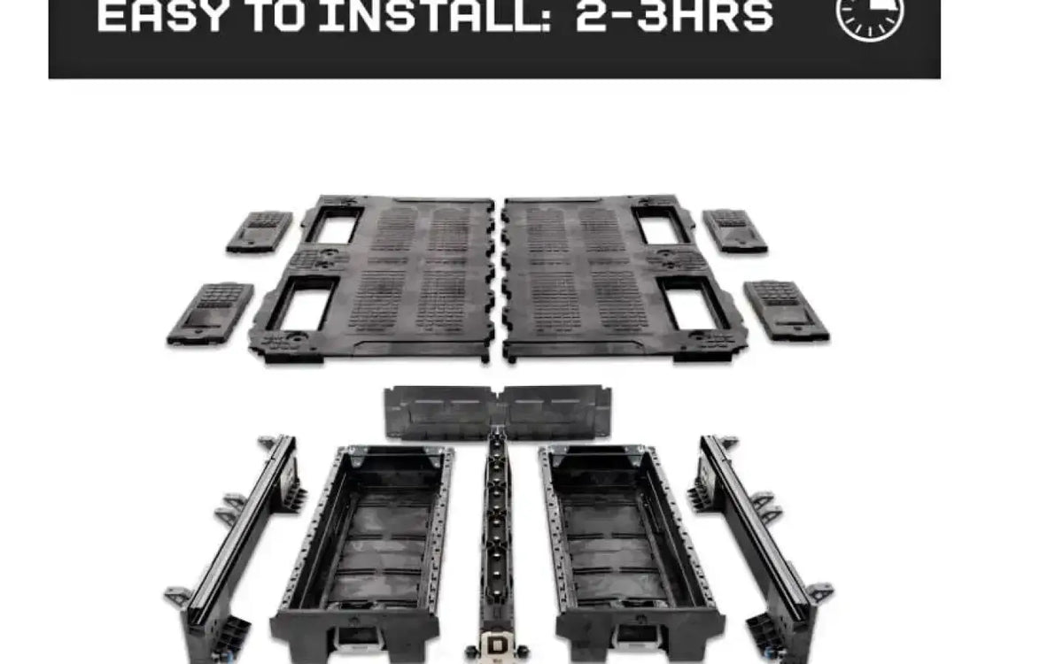 DECKED Truck Bed Storage System with System Access — new drawer systems for sale