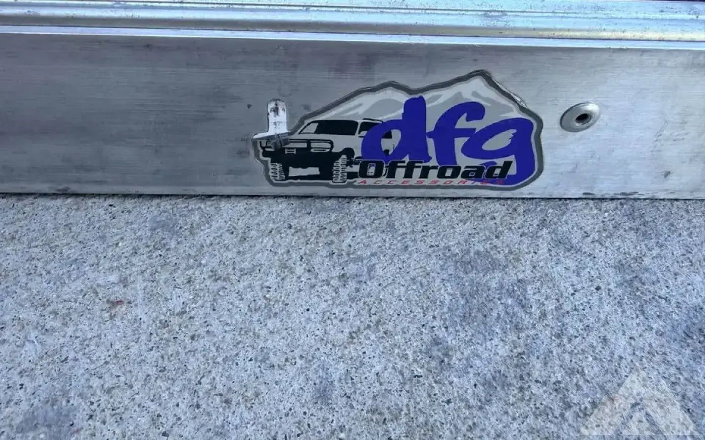 DFG Offroad Aluminum Fridge Slide — used fridge slides for sale (photo 2) — photo 2