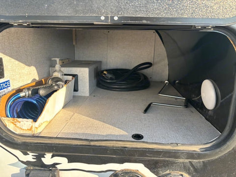 Under Wyoming Stars Camping LLC overland rental