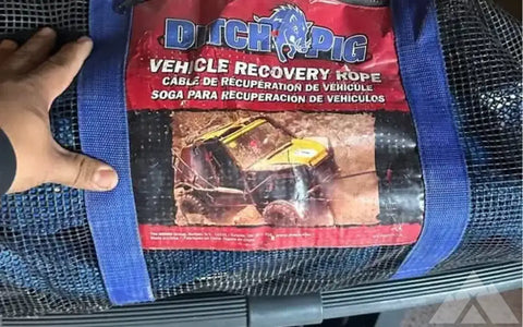 DitchPig Heavy duty recovery kinetic rope 1 1/2