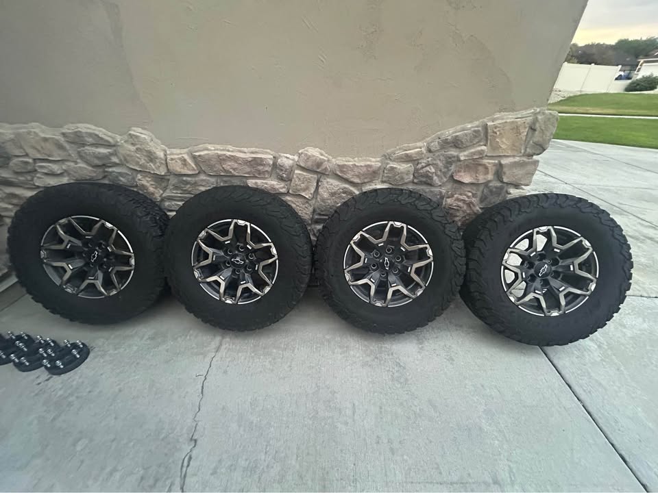 BFGoodrich All-Terrain T/A KO2 Tires 285/70/17 with Chevy ZR2 Wheels. (Full Set) in Bluffdale, UT (photo 4) — photo 4