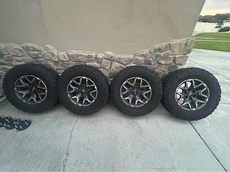 BFGoodrich All-Terrain T/A KO2 Tires 285/70/17 with Chevy ZR2 Wheels. (Full Set) in Bluffdale, UT (photo 4)
