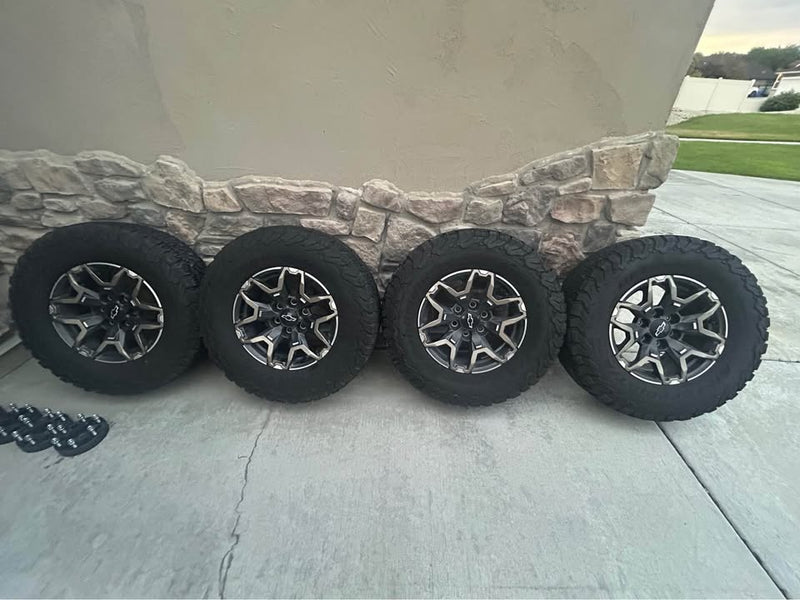 BFGoodrich All-Terrain T/A KO2 Tires 285/70/17 with Chevy ZR2 Wheels. (Full Set) in Bluffdale, UT (photo 4) — photo 4