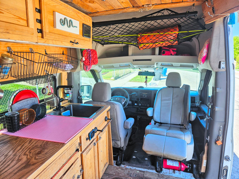 Bike ready & pet friendly, meet Envy the Nissan NV! A cozy adventure to-go. — photo 6