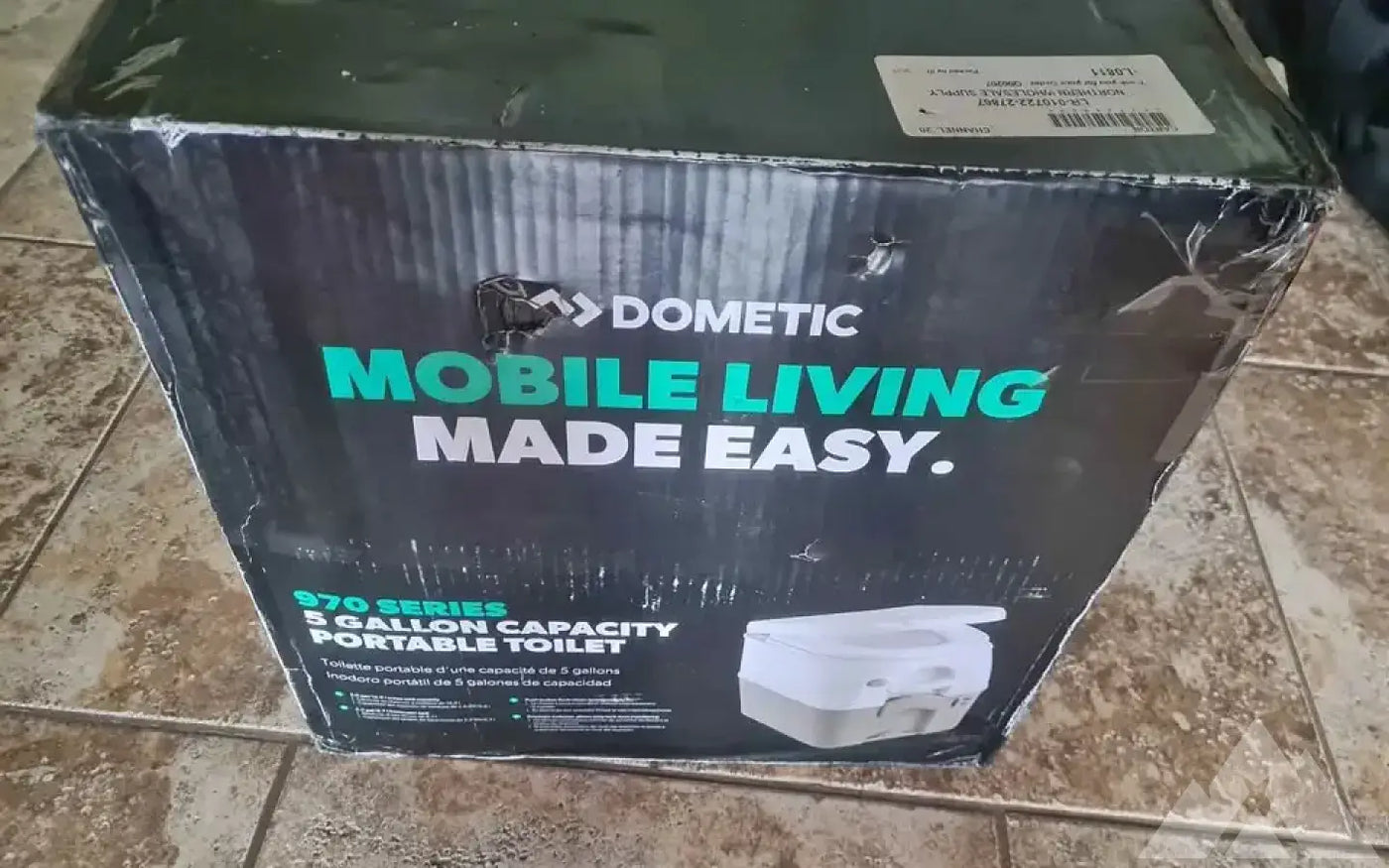 Dometic 975 portable toilet Marine Camper Van Camp — new showers & toilets for sale — photo 1