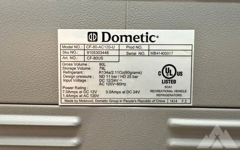 Dometic CF-80 — used coolers & fridges for sale (photo 6) — photo 6
