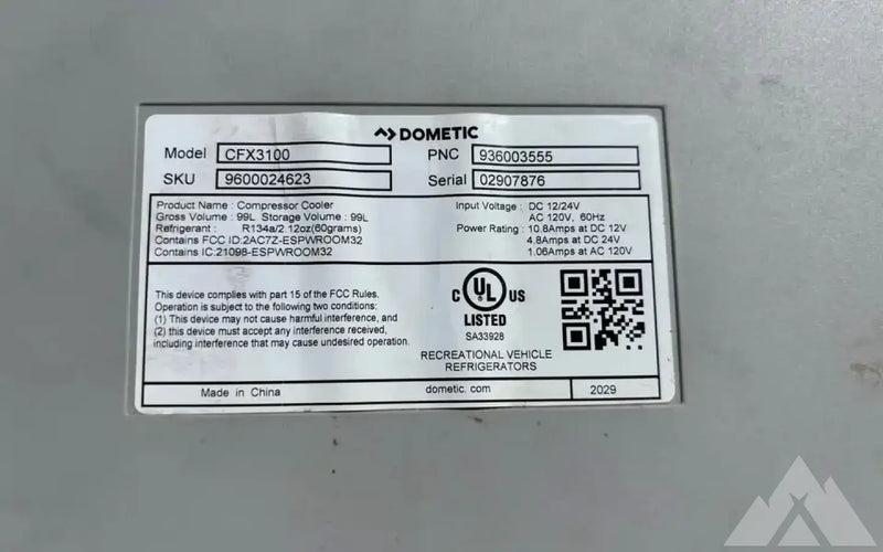 Dometic CFX 100 Cooler/Freezer Fridge — used coolers & fridges for sale (photo 5) — photo 5