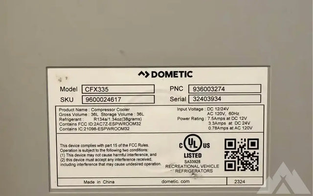 Dometic CFX 35 12v Fridge — photo 3