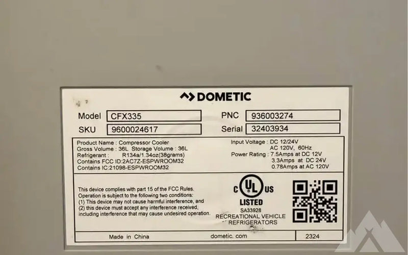 Dometic CFX 35 12v Fridge — used coolers & fridges for sale (photo 3) — photo 3
