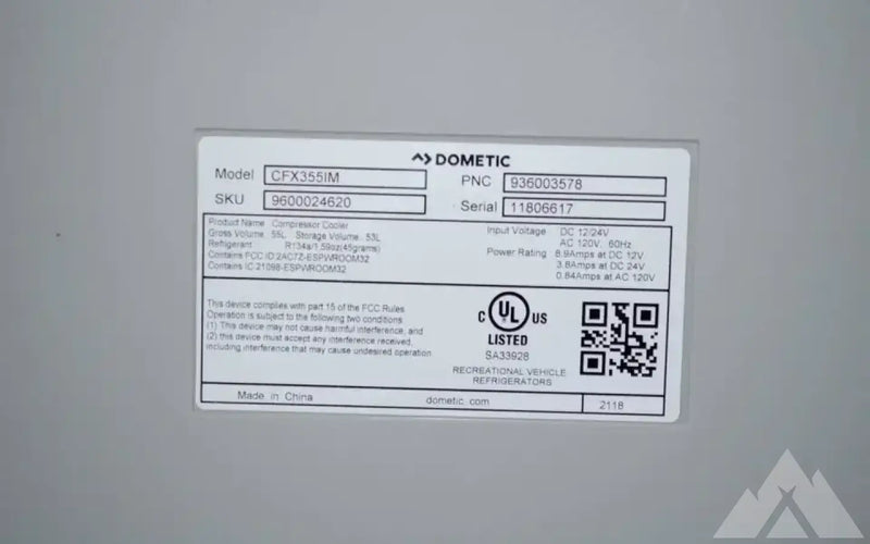 Dometic CFX3 55IM Cooler/Freezer w/Rapid Freeze Pl — used coolers & fridges for sale (photo 9) — photo 9