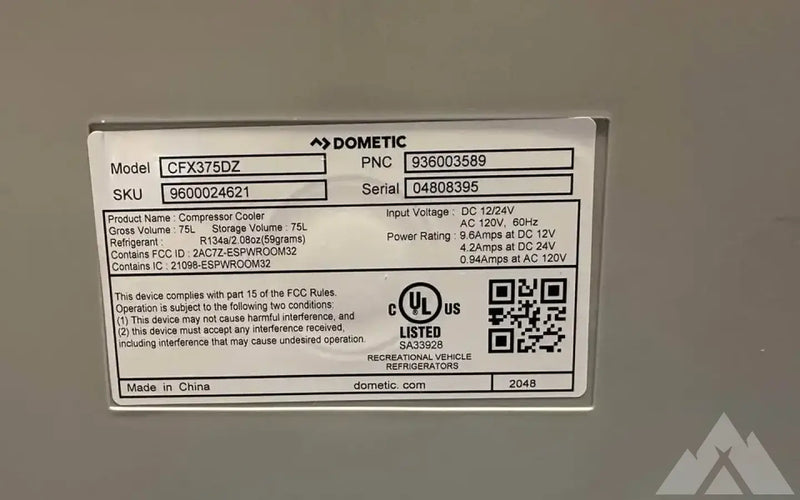 Dometic cfx3 75dz — used coolers & fridges for sale (photo 7) — photo 7