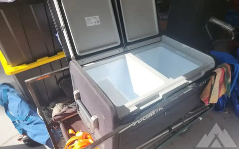 Dometic CFX3 75DZ with protective cover