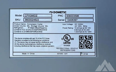 Dometic CFX3 95DZ Dual Zone — used coolers & fridges for sale (photo 5)
