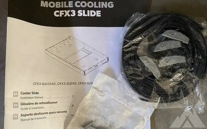 Dometic CFX3 SLD75 Fridge Slide & Mount Kit — new fridge slides for sale (photo 2) — photo 2