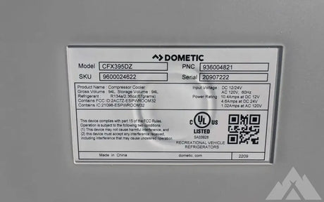 Dometic CFX395DZ 94 Liter Dual Compartment Cooler — used coolers & fridges for sale (photo 4)