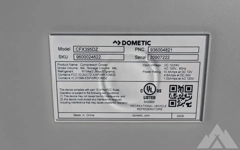 Dometic CFX395DZ 94 Liter Dual Compartment Cooler — used coolers & fridges for sale (photo 4) — photo 4