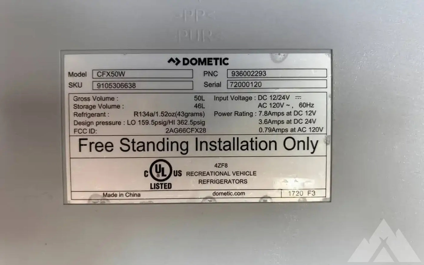 Dometic CFX50W Powered Cooler — used coolers & fridges for sale (photo 4) — photo 4