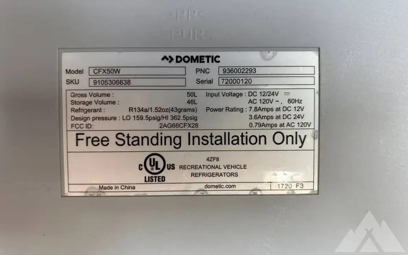 Dometic CFX50W Powered Cooler — used coolers & fridges for sale (photo 4) — photo 4