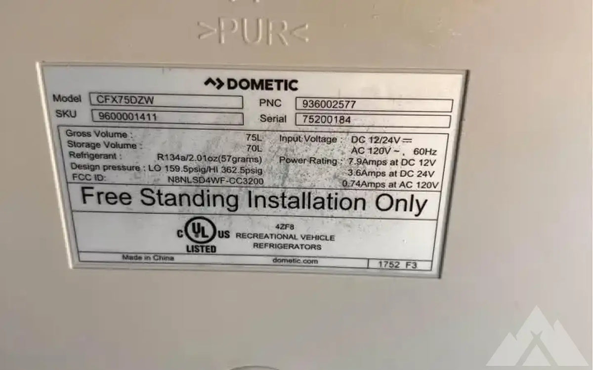 DOMETIC CFX75DZW 12V Fridge — used coolers & fridges for sale (photo 5) — photo 5