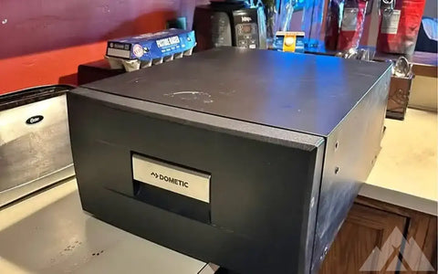 Dometic Coolmatic 12v drawer fridge. 30L