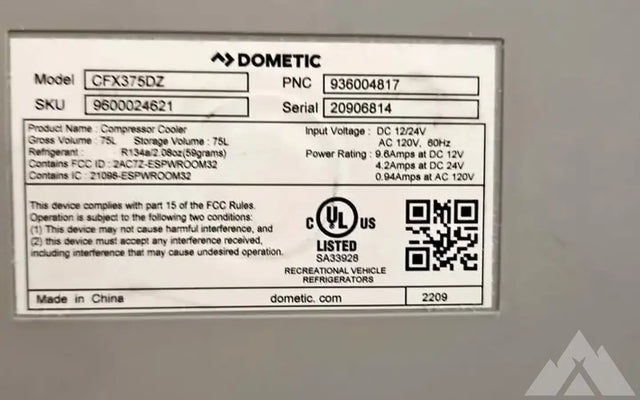 Dometic fridge CFX 95l — photo 2