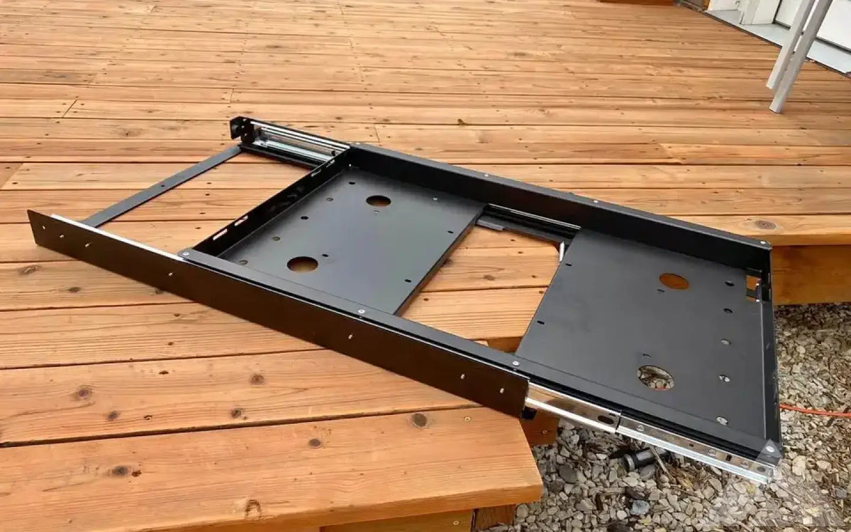 Dometic fridge pullout rack — new fridge slides for sale (photo 2) — photo 2