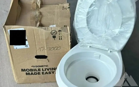 Dometic Gravity Flush RV/Marine Toilet