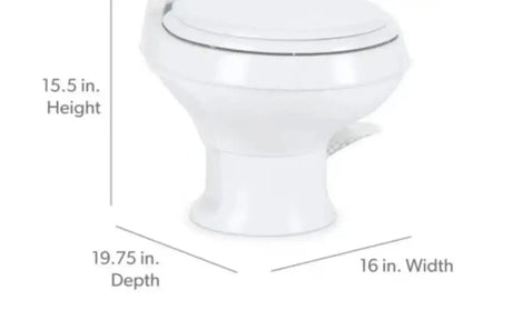 Dometic Gravity Flush RV/Marine Toilet — new showers & toilets for sale (photo 5)