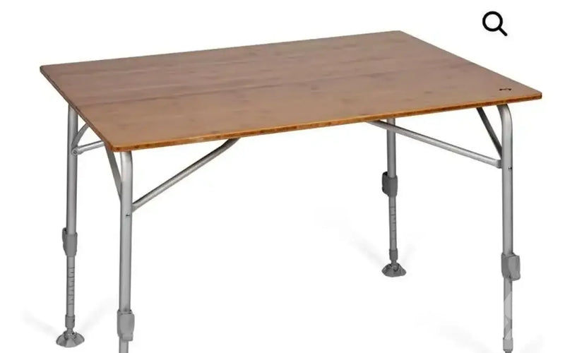 Dometic large bamboo table — new camp furniture for sale — photo 1