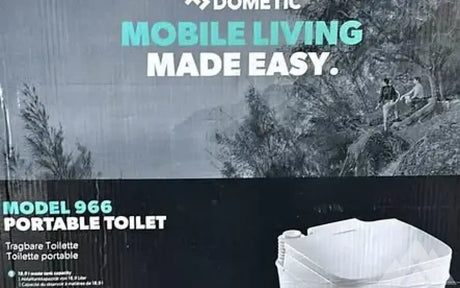 Dometic Model 966 Portable Toilet — new showers & toilets for sale
