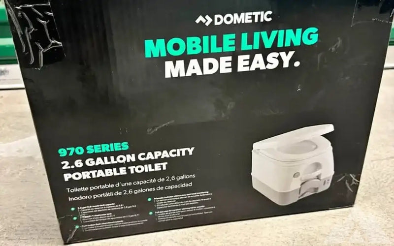 Dometic portable toilet — new showers & toilets for sale — photo 1