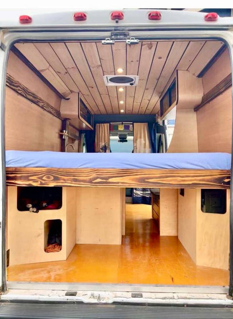 Handcrafted 2017 Ram High Roof Camper Build — photo 2