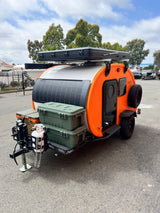 Bean Teardrop Tow Trailer – Off-Grid Ready! Ultra-Lightweight, Easy Towin