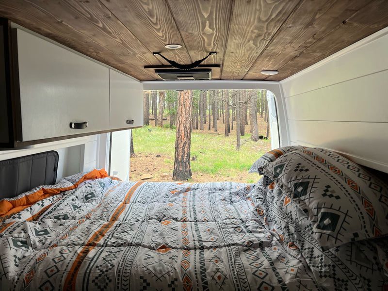  and compact shower. Ideal for van life.|RV rental: Modern kitchen with stainless steel sink — photo 16