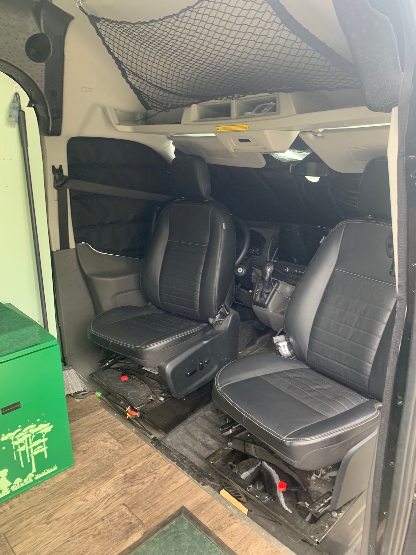Green Machine  Custom Build - 2022 Ford Transit Adventure Van AWD
