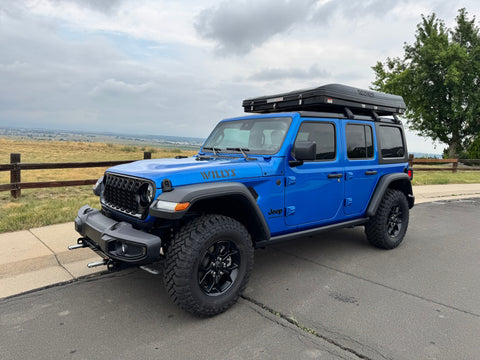 Wrangler with Roofnest Rooftop Tent — photo 2