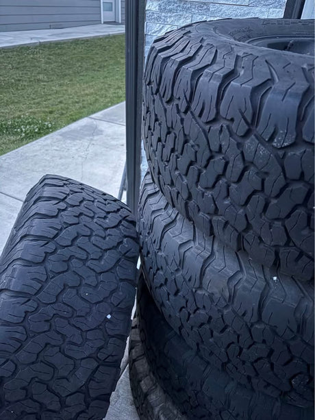 Toyota Land Cruiser series 80 set of 5 tires and rims BFGoodrich All-Terrain T/A KO2 LT285/75R16 in Coeur D'Alene, ID (photo 6)