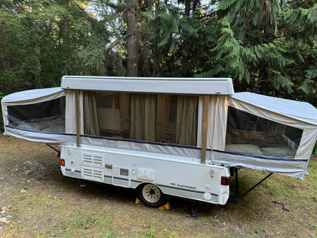 Spacious Folding Trailer With Everything You Need