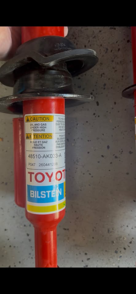 Toyota Tacoma OEM TRD Bilstein FRONT & REAR shock set NEW TAKE-OFF 2024-2026 in Boise, ID (photo 2)