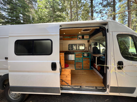 Tahoe Campervan -  High Roof Extended RAM Promaster 2500 overland rental